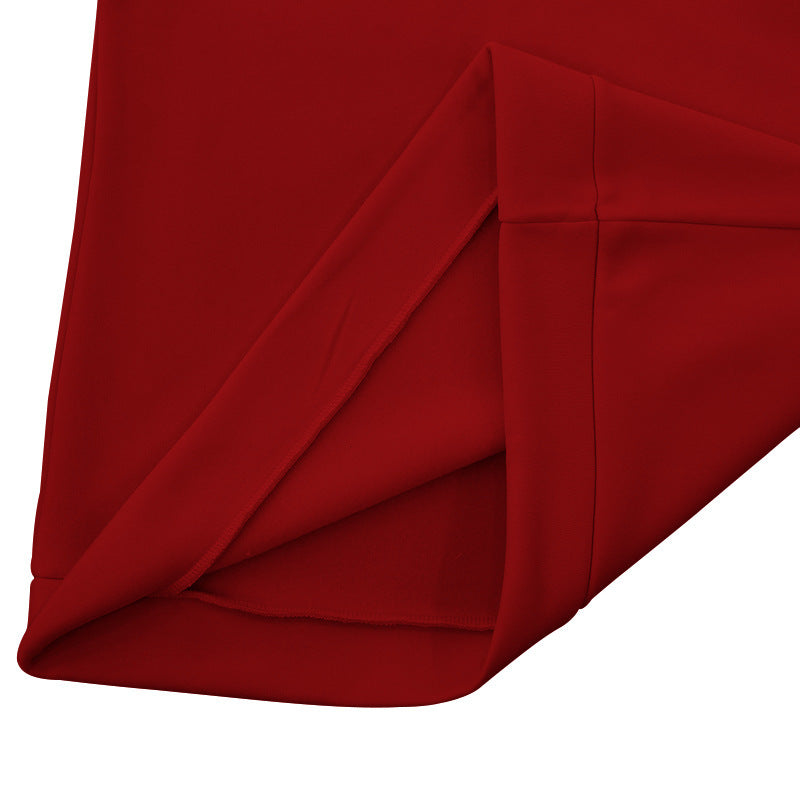 Spring And Winter Men's Casual Solid Color Long-Sleeved Zip Stand Collar T-Shirt Tops For Men 29