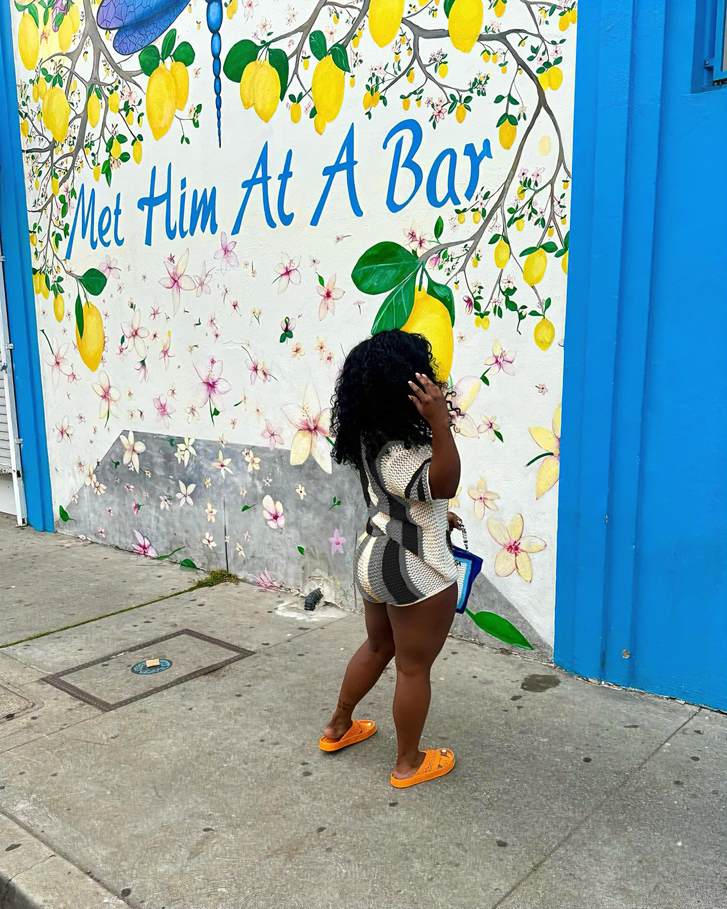 Women's Sexy Hollow See-Through Turndown Collar Knitting Two Piece Shorts Set 34