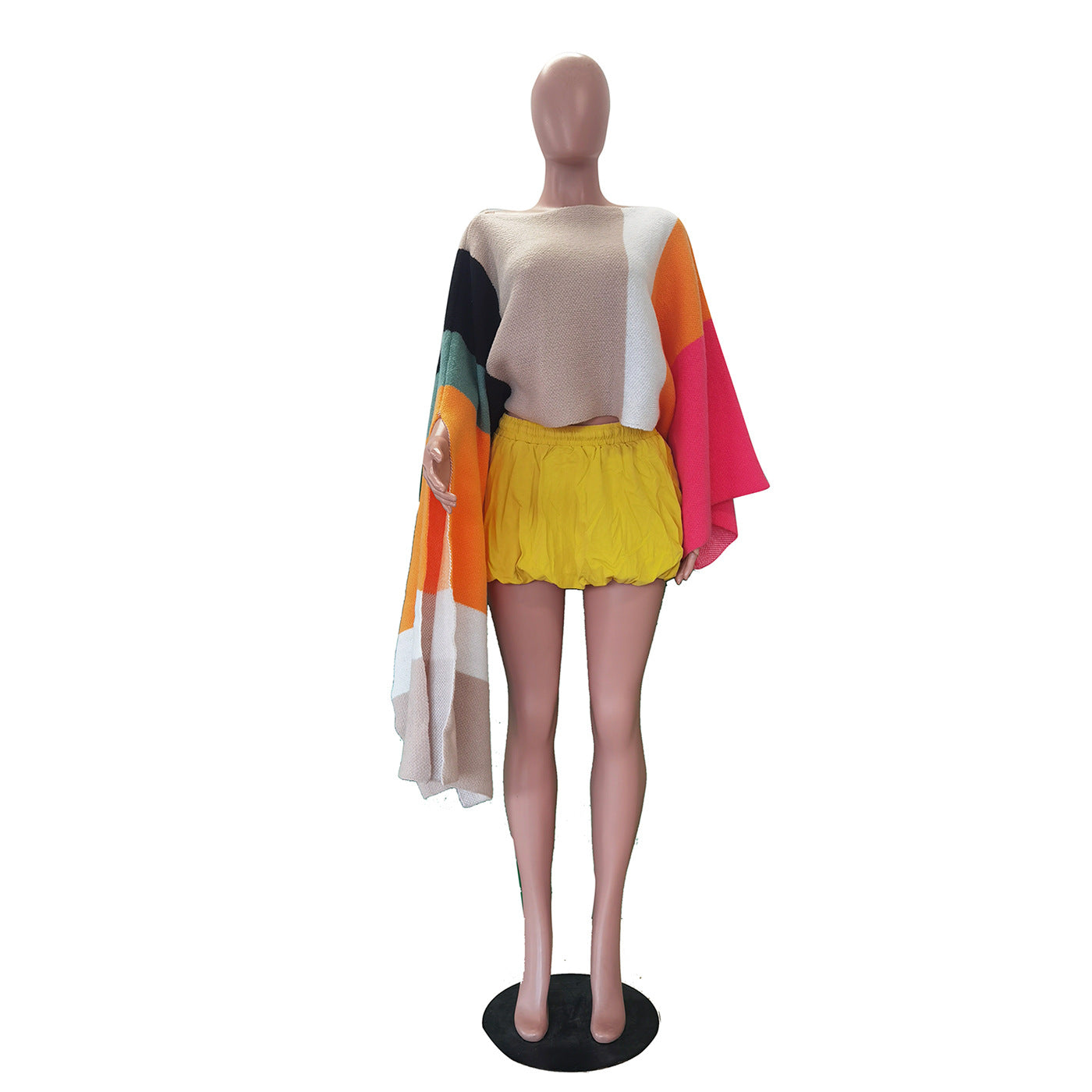 Women's Casual Knitting Asymmetrical Coat 6