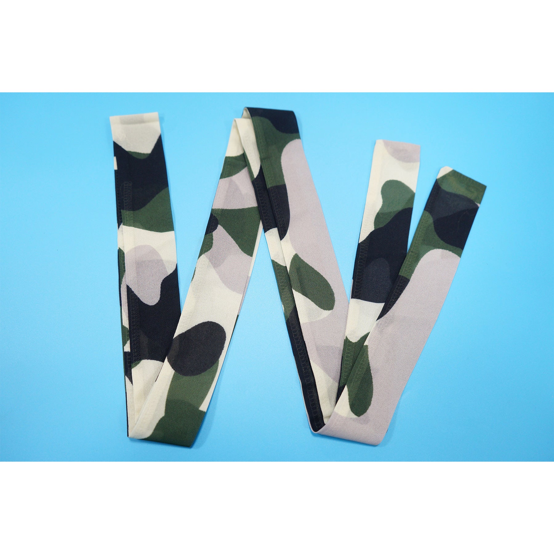 Women's African Plus Size Camouflage Loose Pleated Dress 21