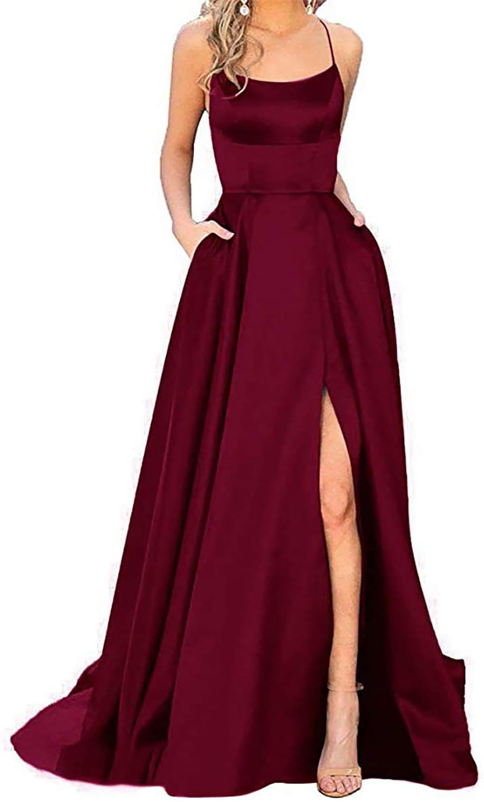 Solid Color Bridesmaid Dresses Long Maxi Dress Slim Fit Off Shoulder Bridesmaid Evening Dress 9