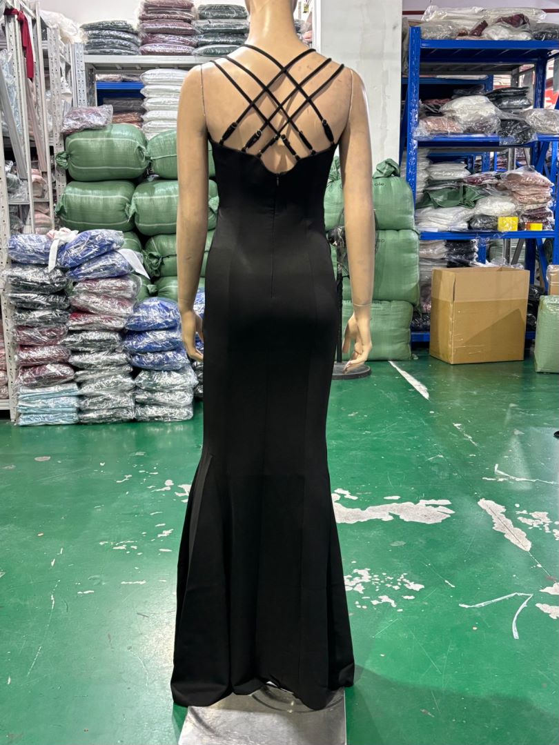 Formal Party Evening Dress Fashion Elegant Long Sexy Straps Slim Mermaid Cocktail Prom Dress 35