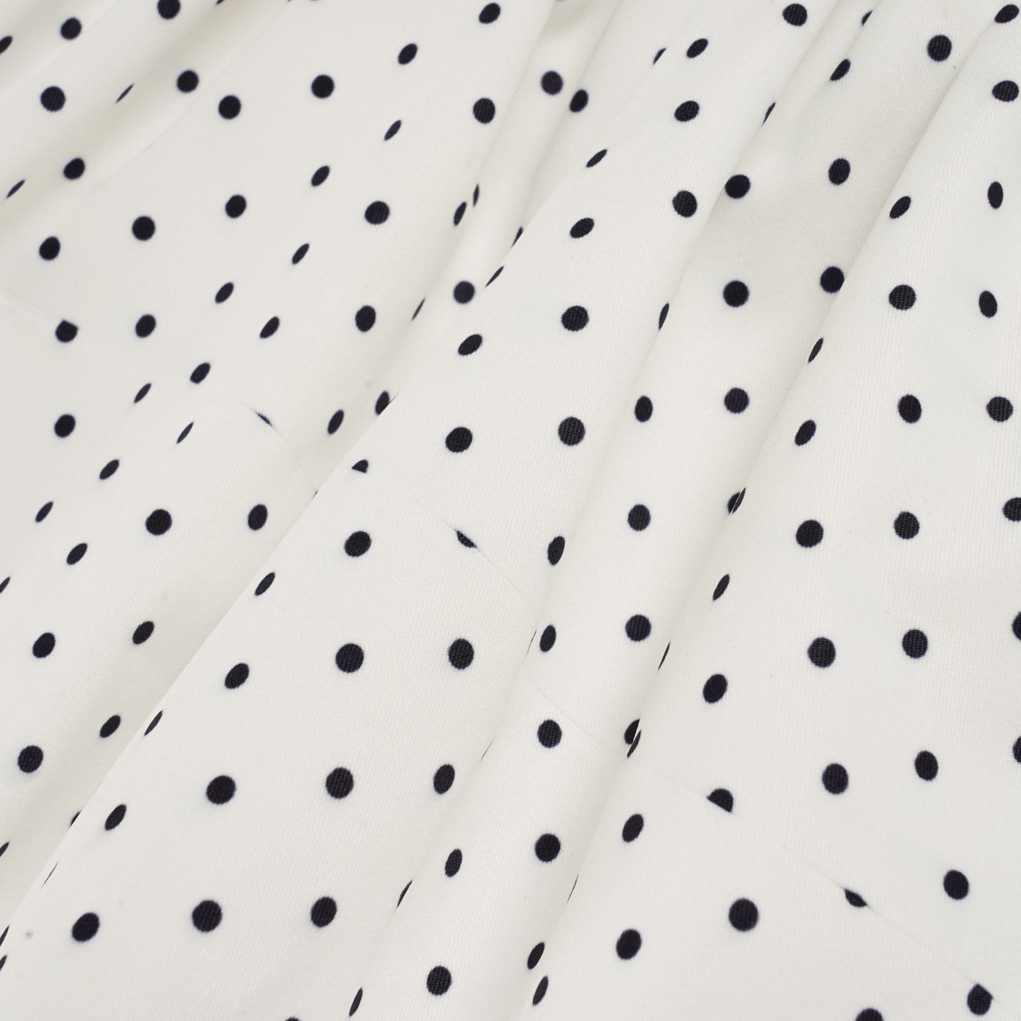 Women Summer French Lace Polka Dot Contrast Flower Bud Mini Dress 19