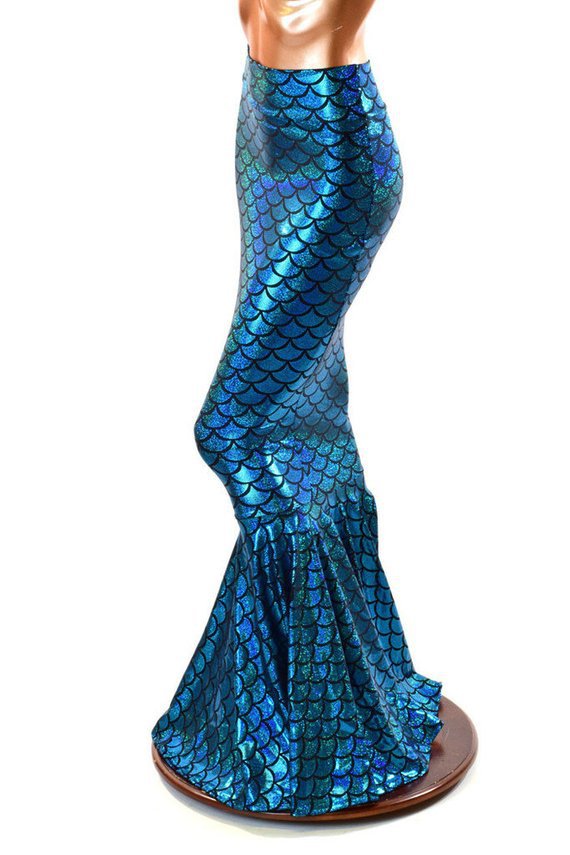 Sexy Mermaid High Waist Fishtail Skirt 25