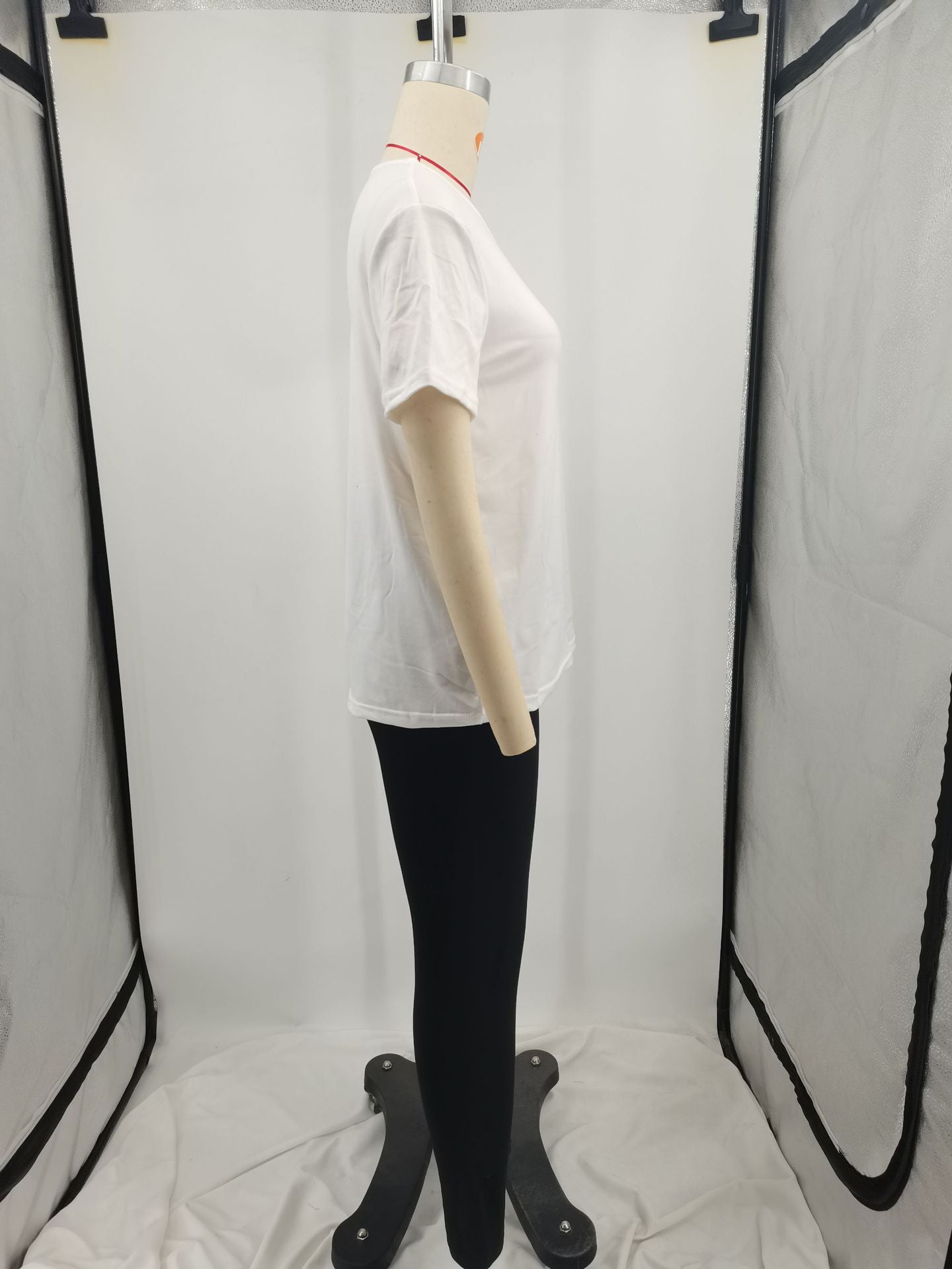 Women Solid Printed Top and Pant Casual Two-piece Set 16