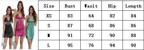 Strap Tassels Patchwork Back Sequin Bodycon Dress 8