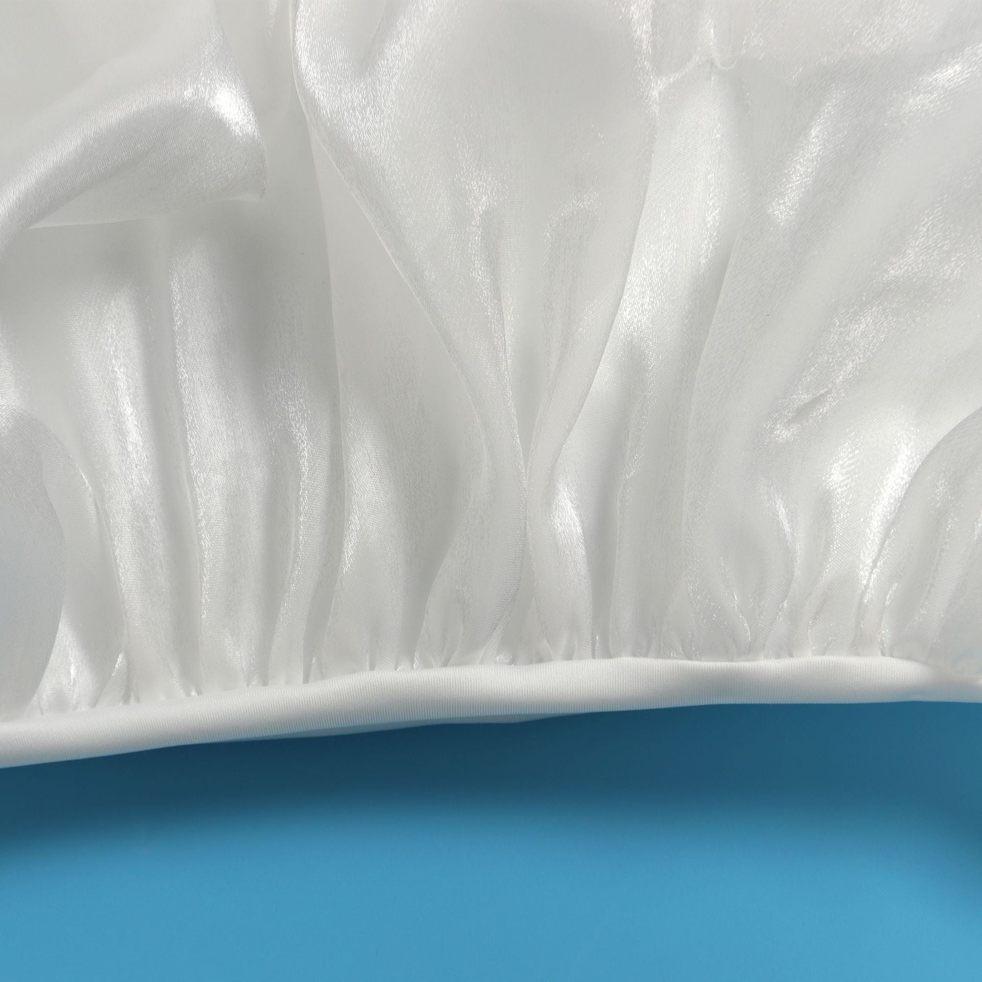 Women Sexy Beaded Stretch Camisole Cascading Ruffles Dress Tutu 36