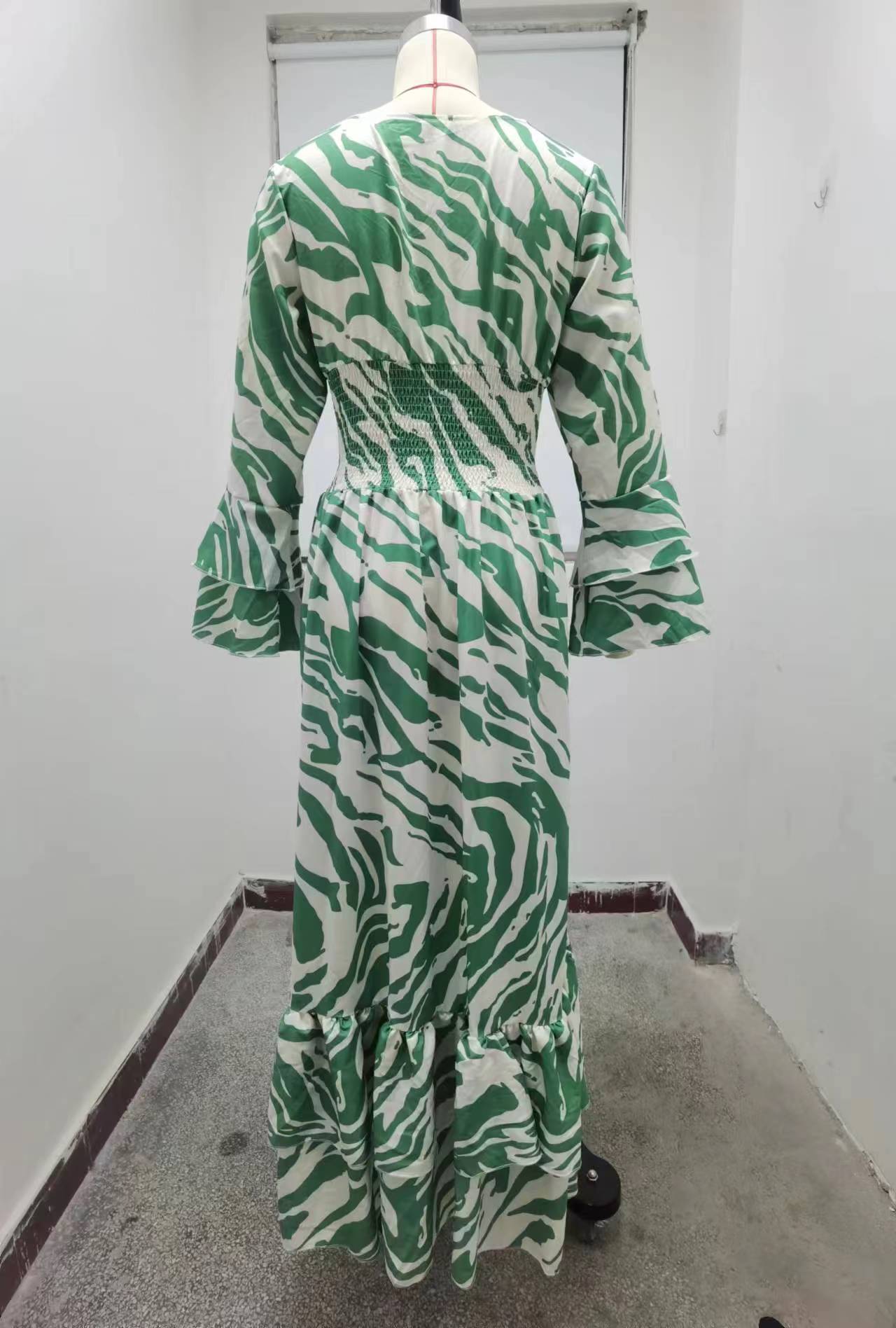 Women Printed Loose Casual Dress 14