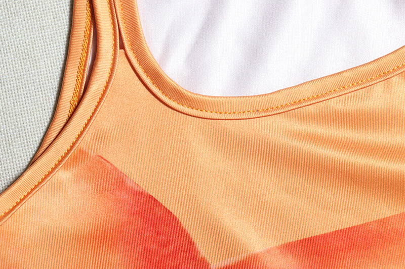 Women's Fashion Printed Dress Sexy Strap Sleeveless Casual Long Dress 9