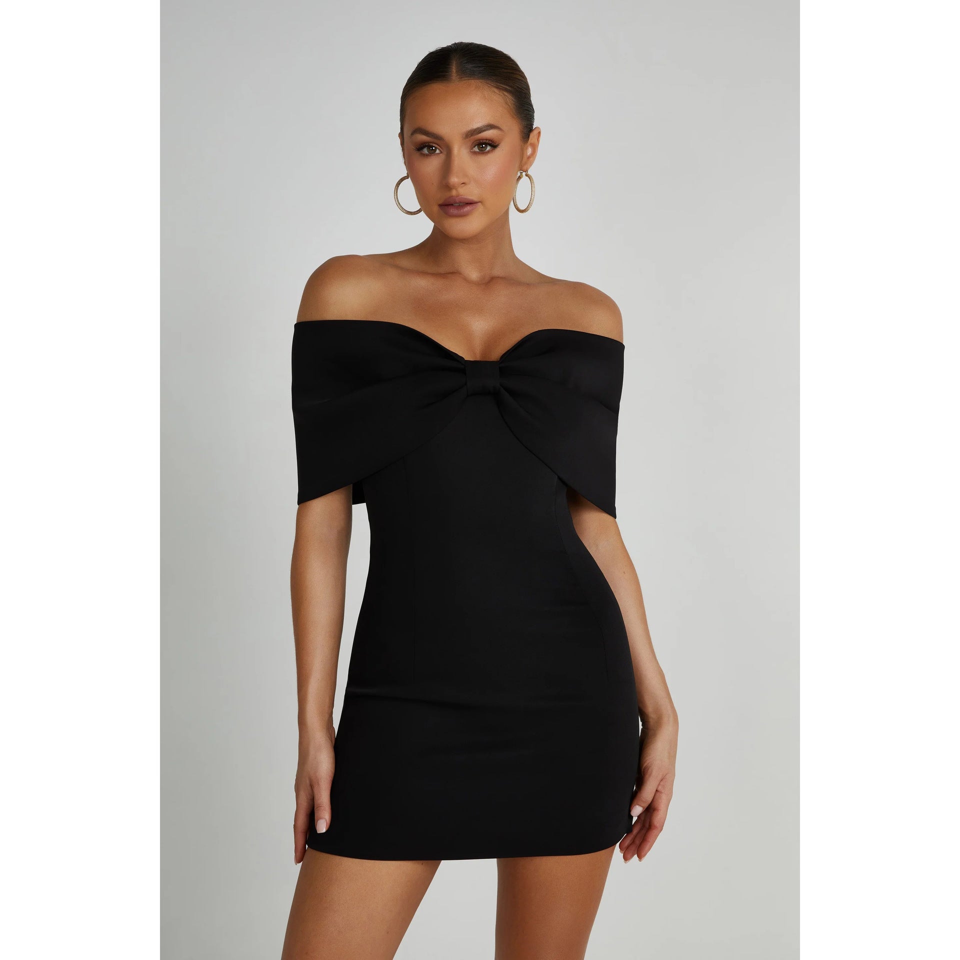 Women Sexy Off Shoulder Casual Dress 7