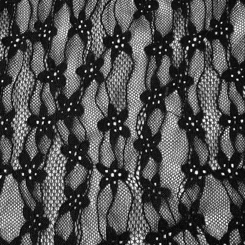 Women Summer Sexy See-Through Lace Round Neck Lace Mermaid Dress 15