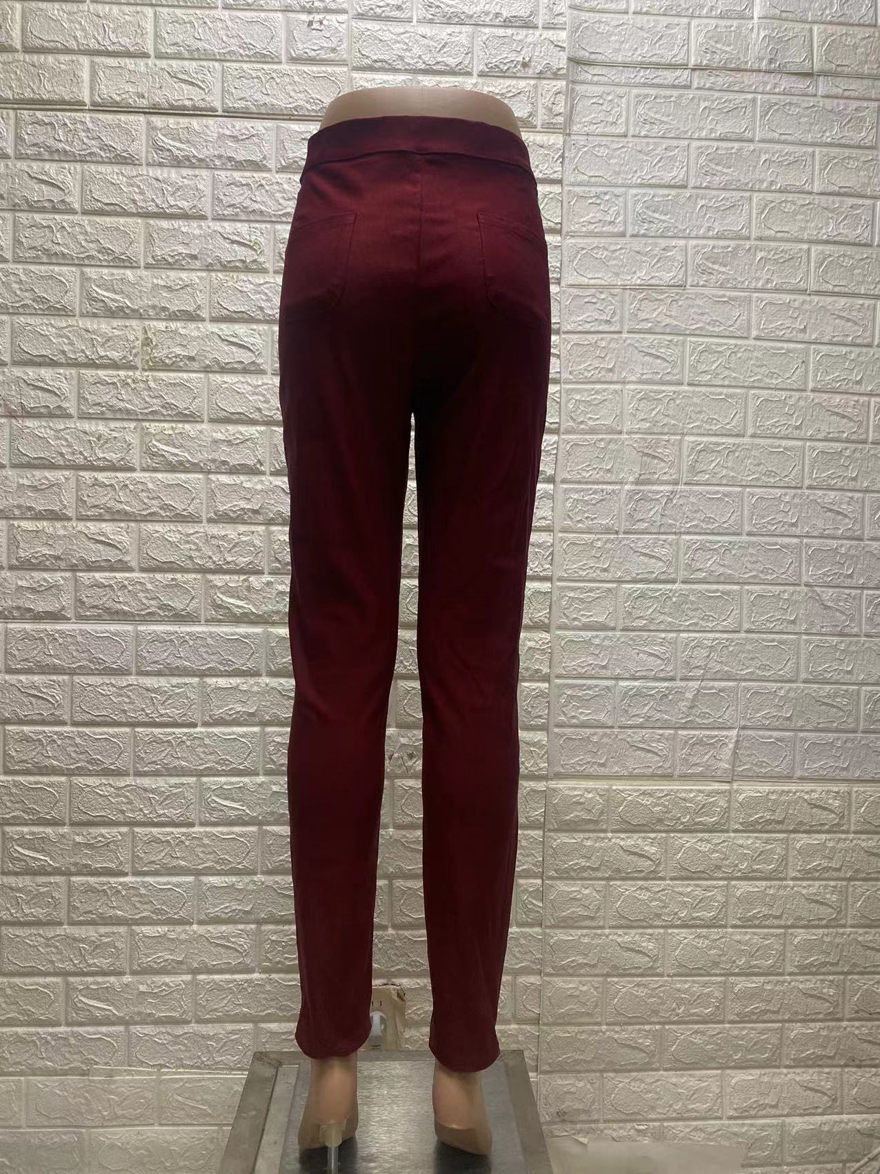 Women Summer Stretch Candy Casual Jeans 19