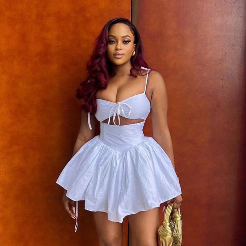 Women Chic Gathered Cutout Bodycon Dress 11