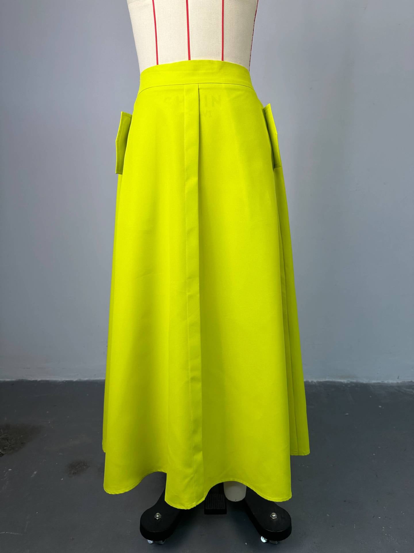 Women Summer Chic Round Neck Short Sleeve Top and Button Skirt Two-piece Set 8