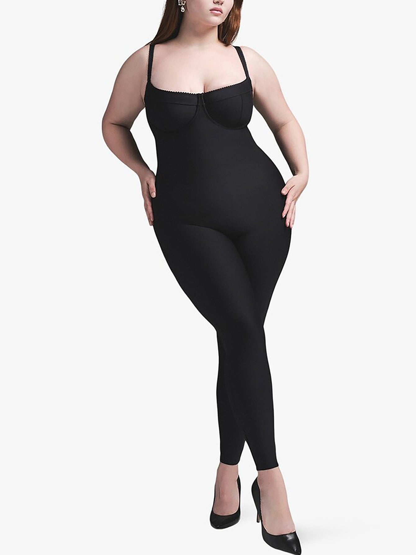 Women's Summer Sleeveless Leopard Print Sexy Strap Tight-Fitting Jumpsuit 6