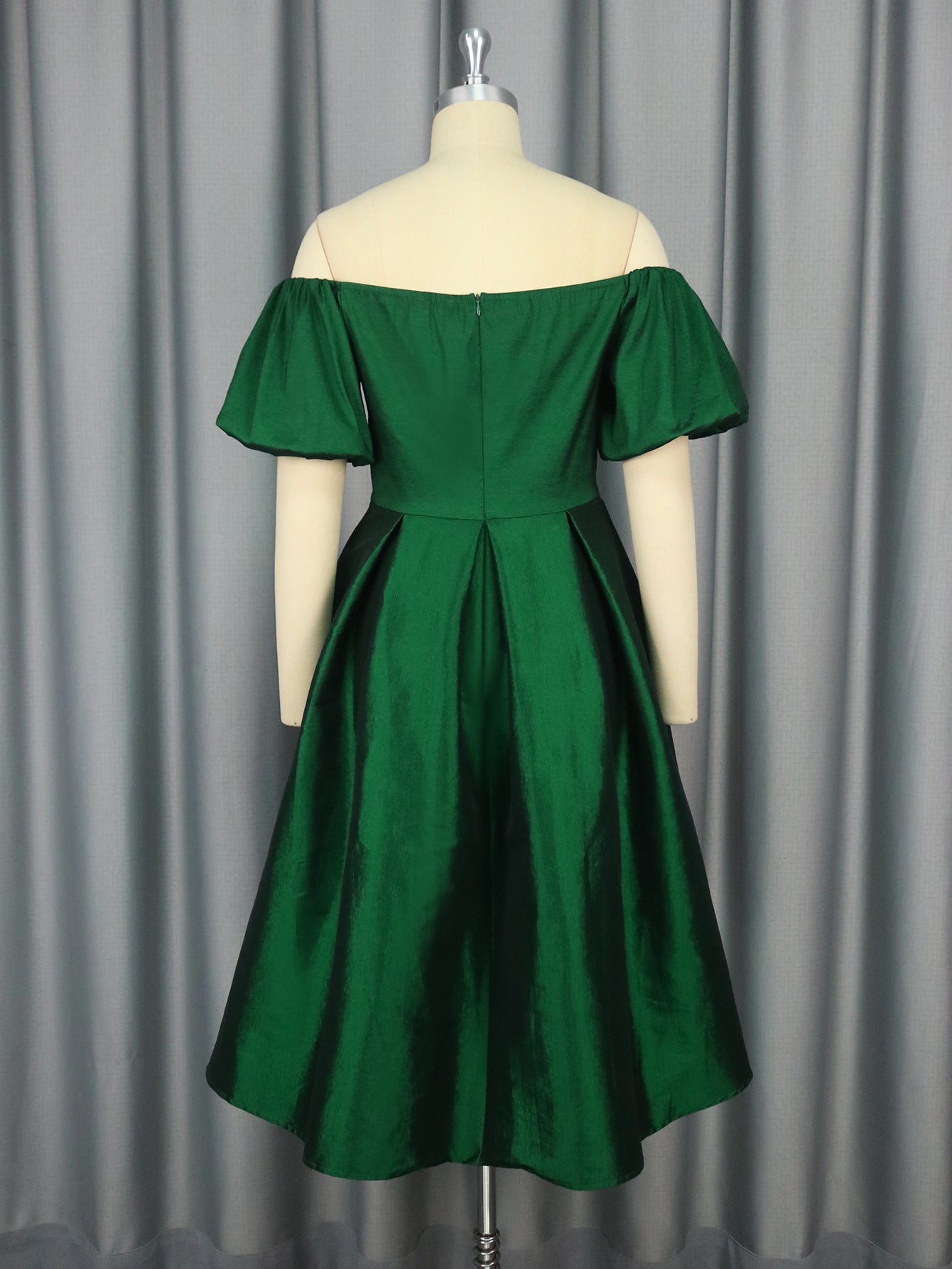 Women Retro Sexy Off Shoulder Elegant Sequin Formal Party Dress 5