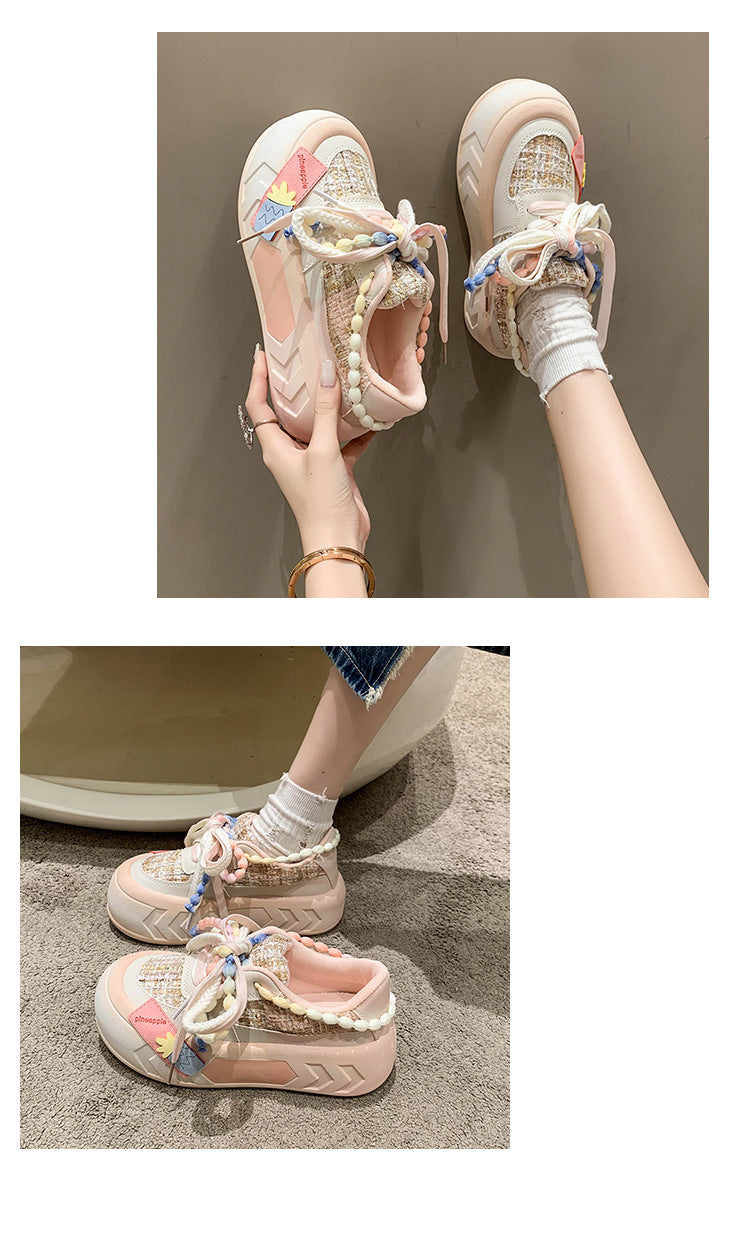 Women Sports Casual Thick Sole Sneakers 16