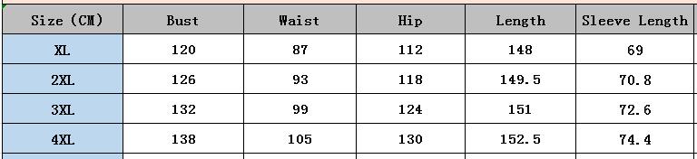 Plus Size Women V-neck long-sleeved fishtail evening dress 11