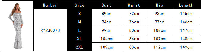 Summer Chic Sequin Sexy Off Shoulder Formal Party Evening Long Dress 8