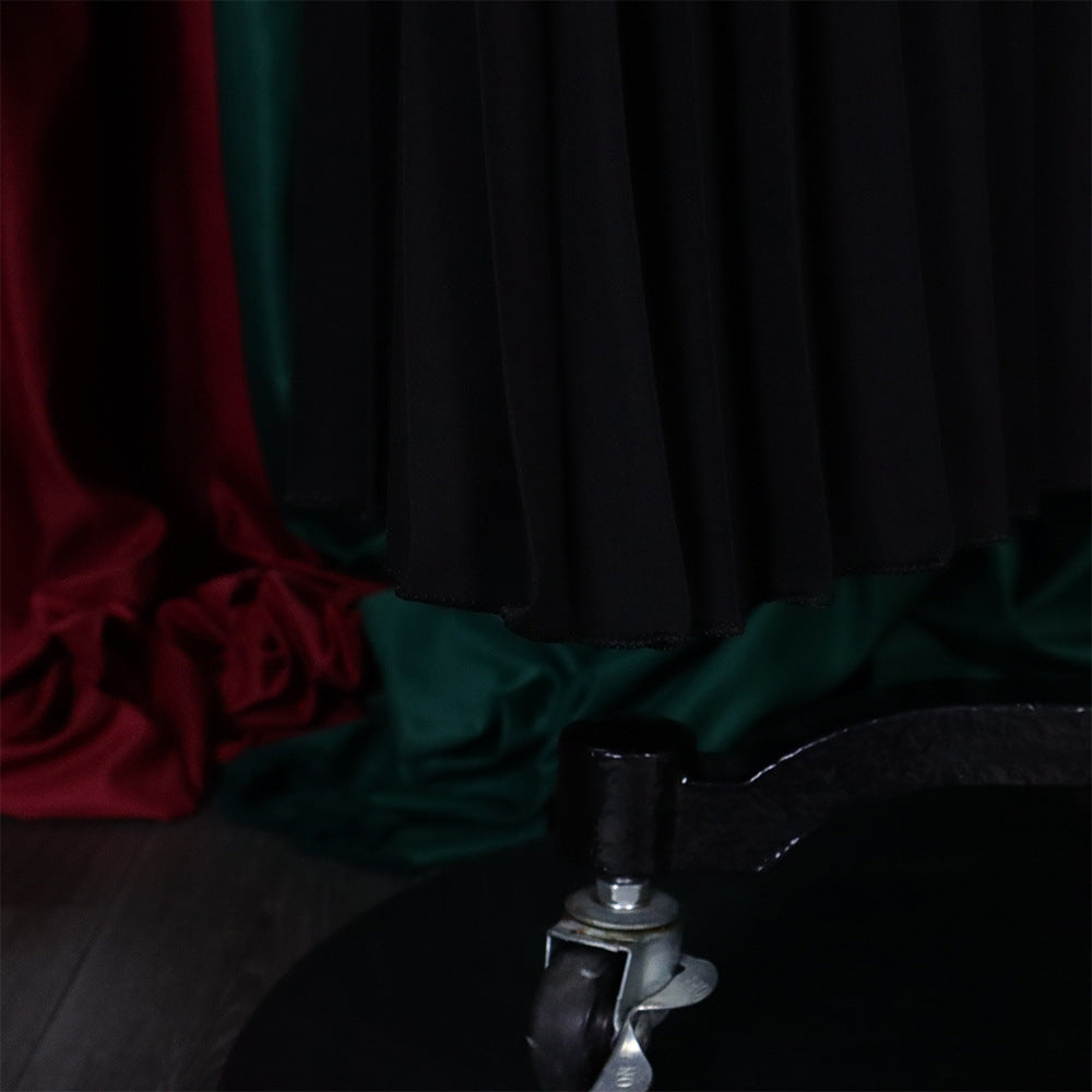 Ladies Summer Fashion Chic Pleated Pants High Waist Wide Leg Pants 26