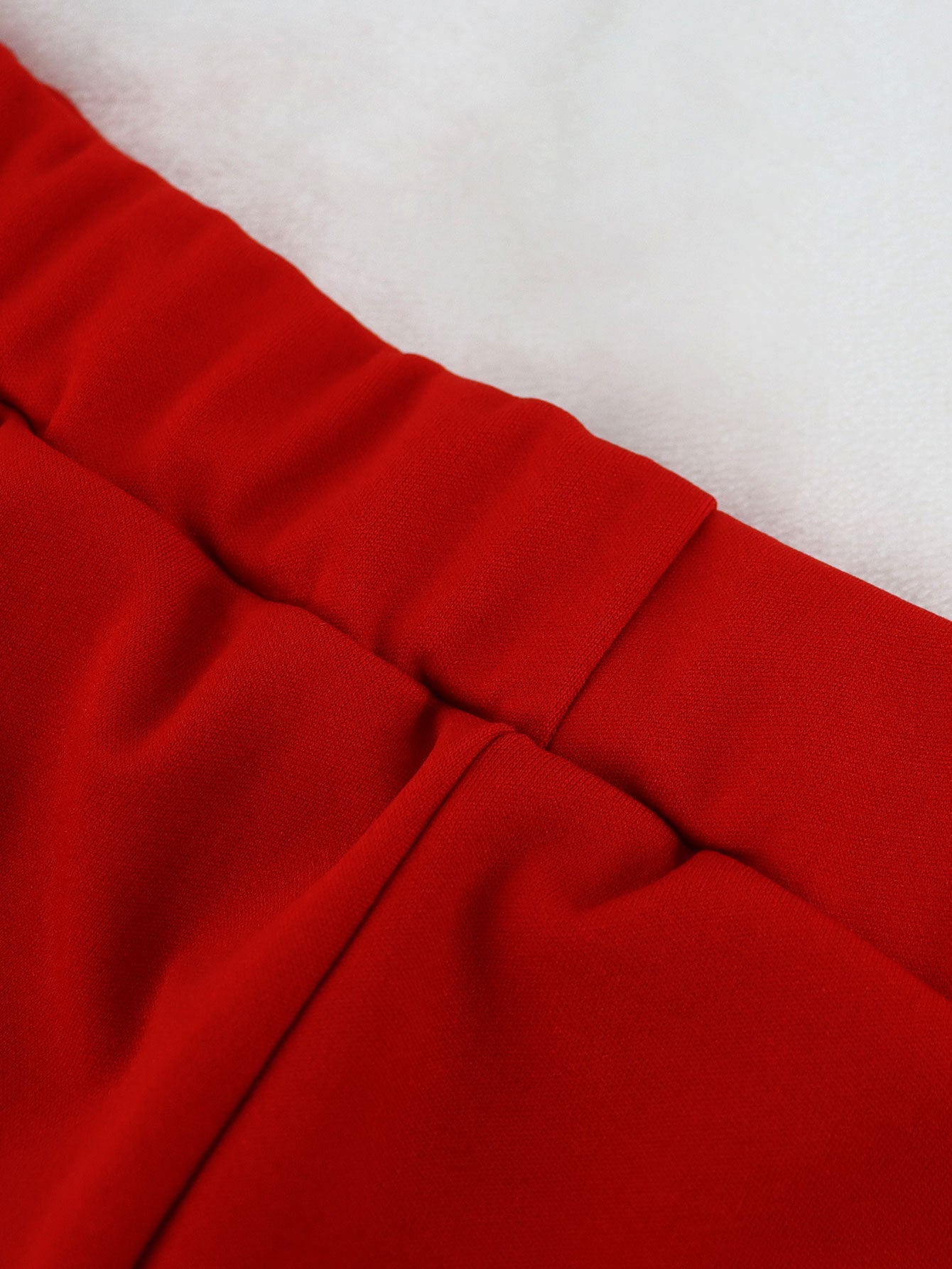 Women's Sexy Belt High Waist Bell Bottom Pants V-Neck Sleeveless Top Two Piece Set 14