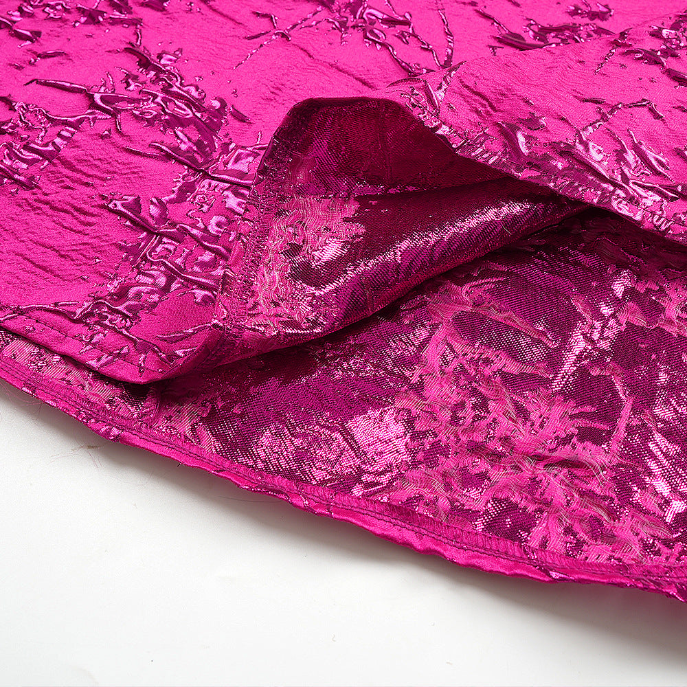 Chic Plus Size Dress Women Africa Mesh V-Neck Party Gown with Belt 18