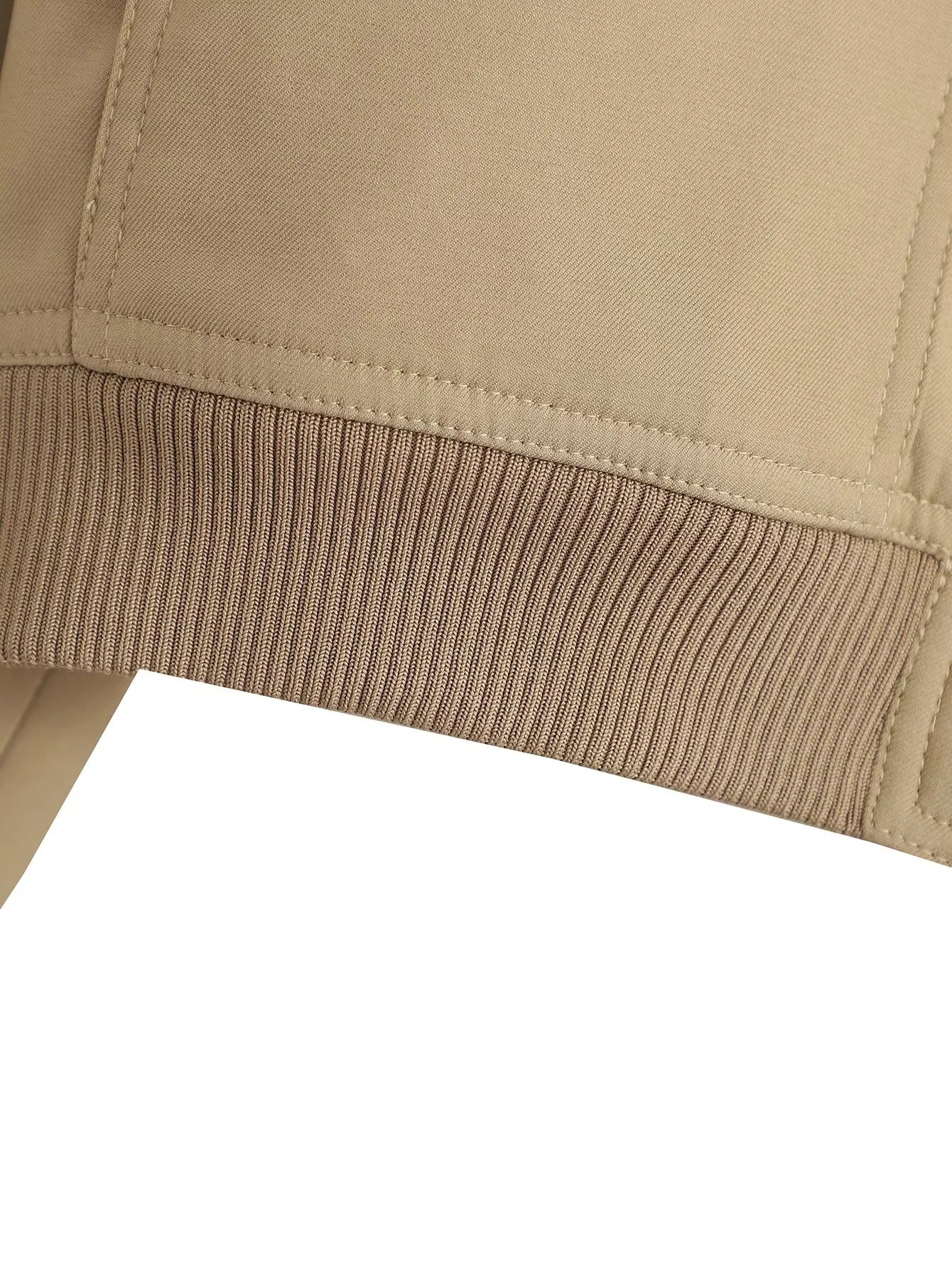 Women's Bomber Jacket Spring and Autumn Pocket Long Sleeve Casual Single Breasted Coat 94