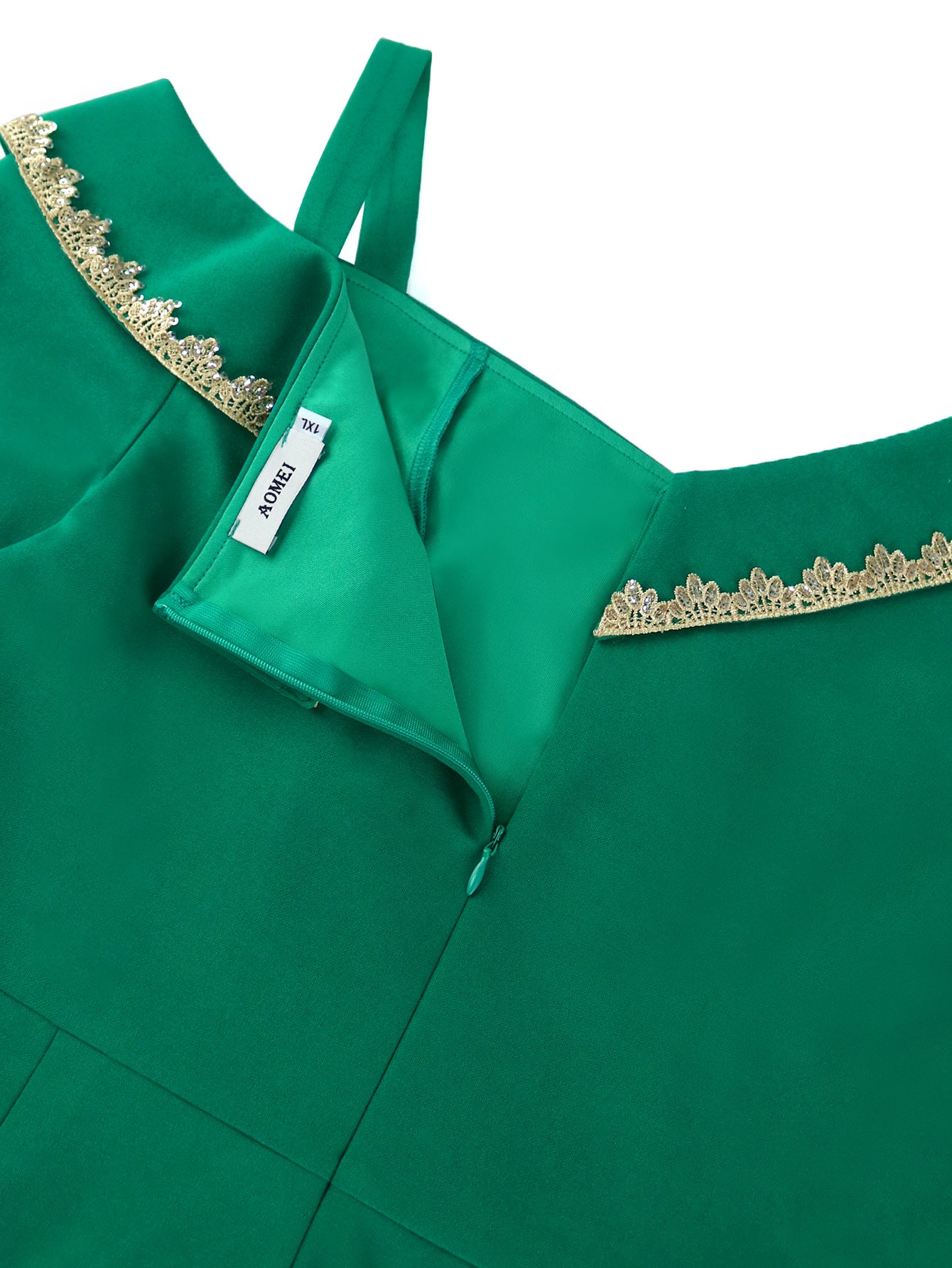 Women Sexy One Shoulder Off Shoulder Party Formal Party Dress 15