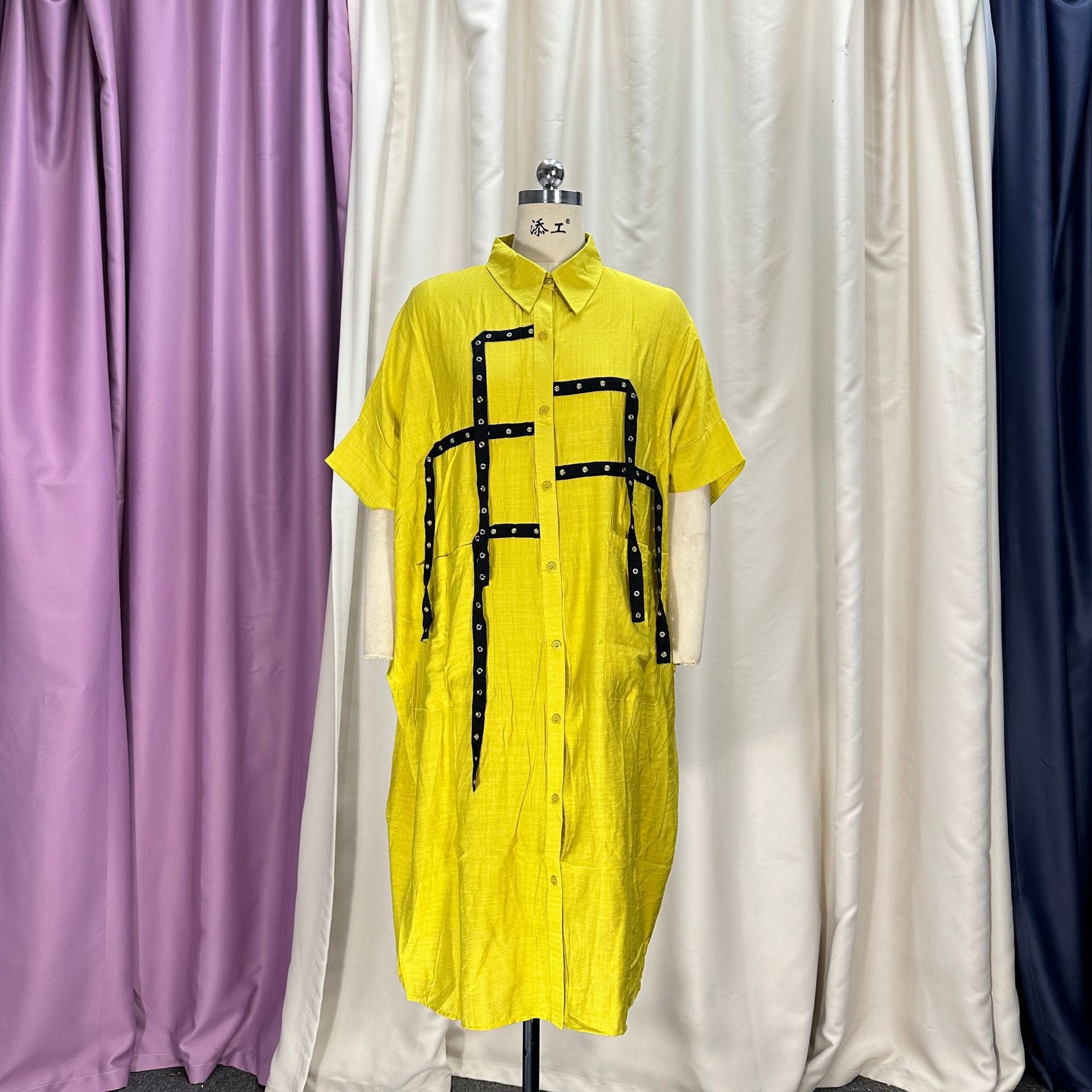 Africa Summer Short Sleeve Plus Size Loose Casual Top 12