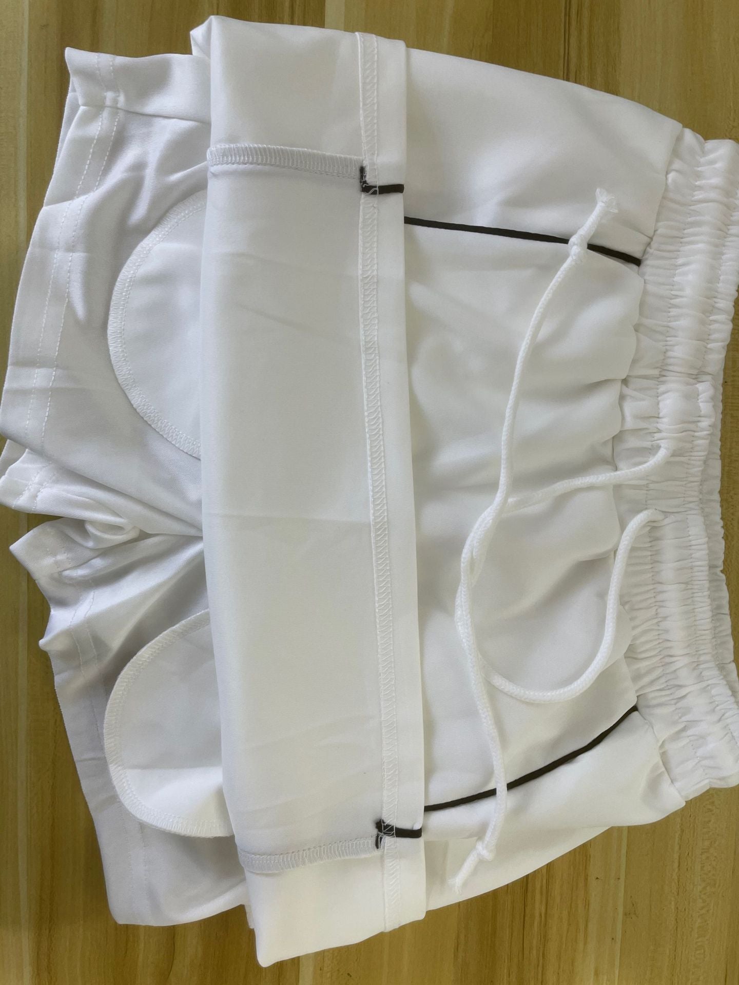 Women autumn and winter long-sleeved Hoodies lace stripes and shorts sports Casual Two Piece Set 7