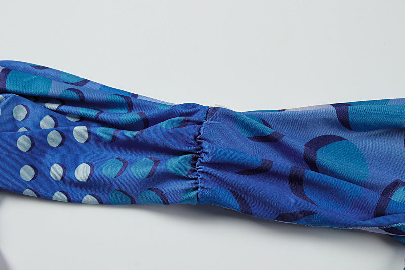 Women's Summer Sexy Tight Fitting Print Halter Neck Low Back Yoga Jumpsuit 12