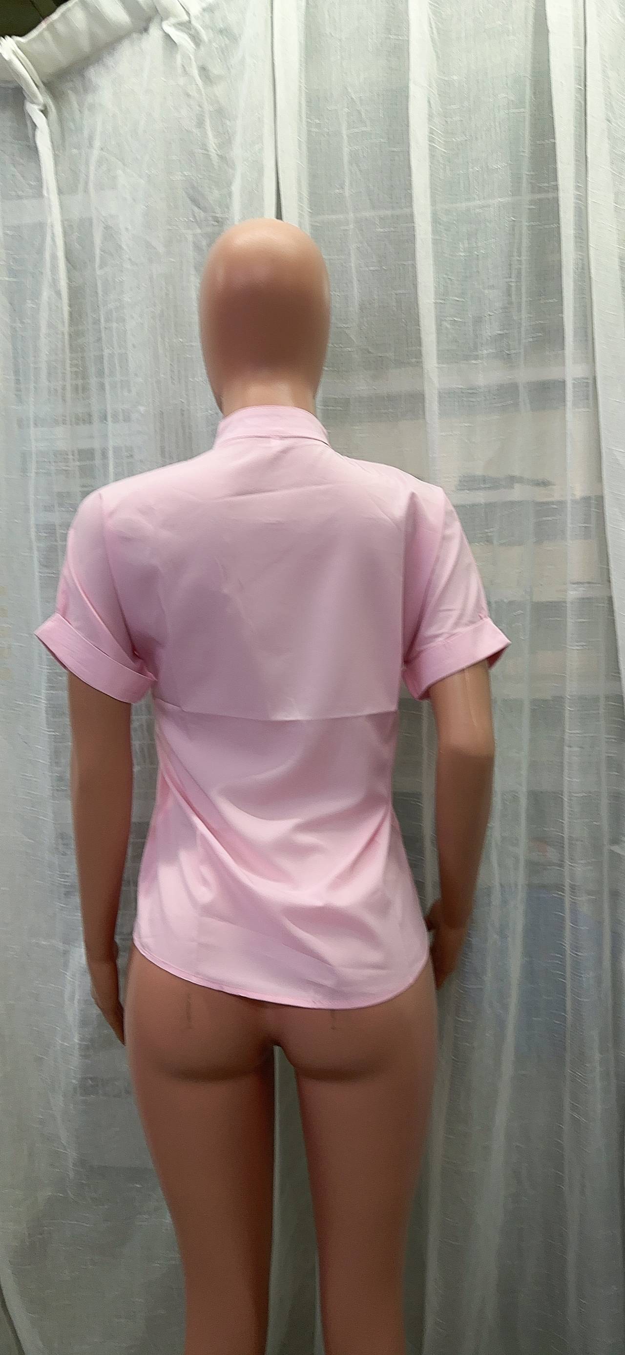 Women summer v-neck shirt 23