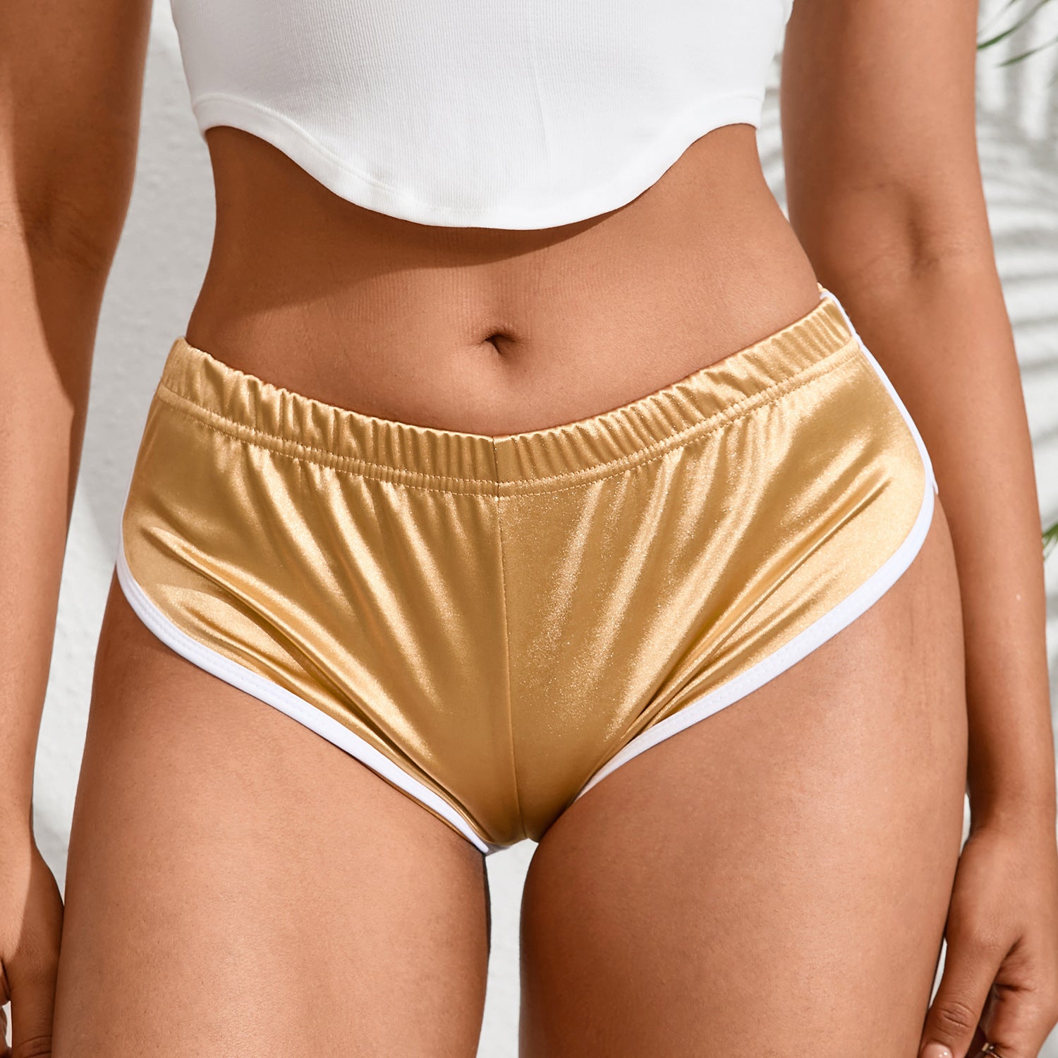 Summer Women's Sexy Stretchy Running Yoga Shorts 9