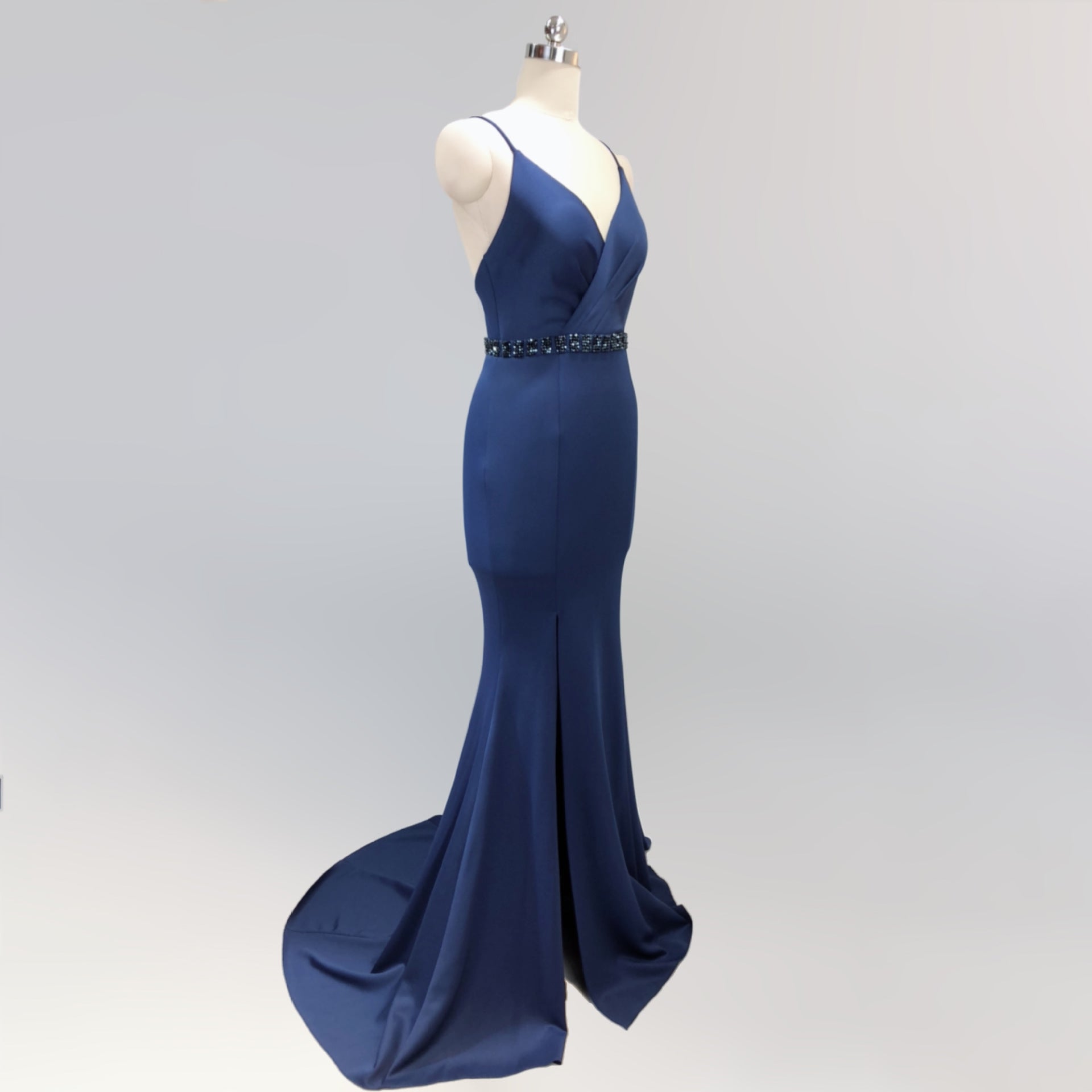 Trailing sexy slim evening dress Slim Fit Bodycon annual meeting host party club evening dress 31
