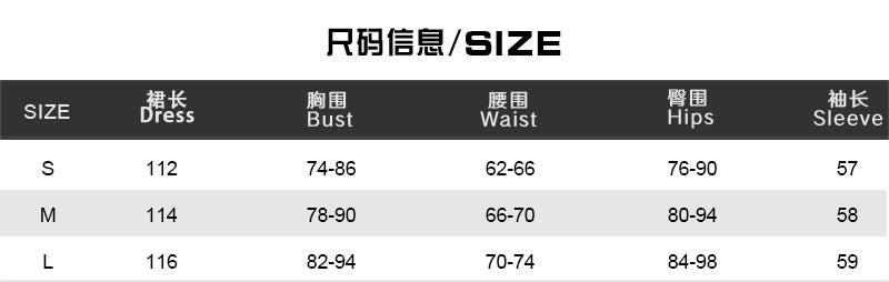 Women Elegant Printed Bodycon Round Neck Long Sleeve Dress 9