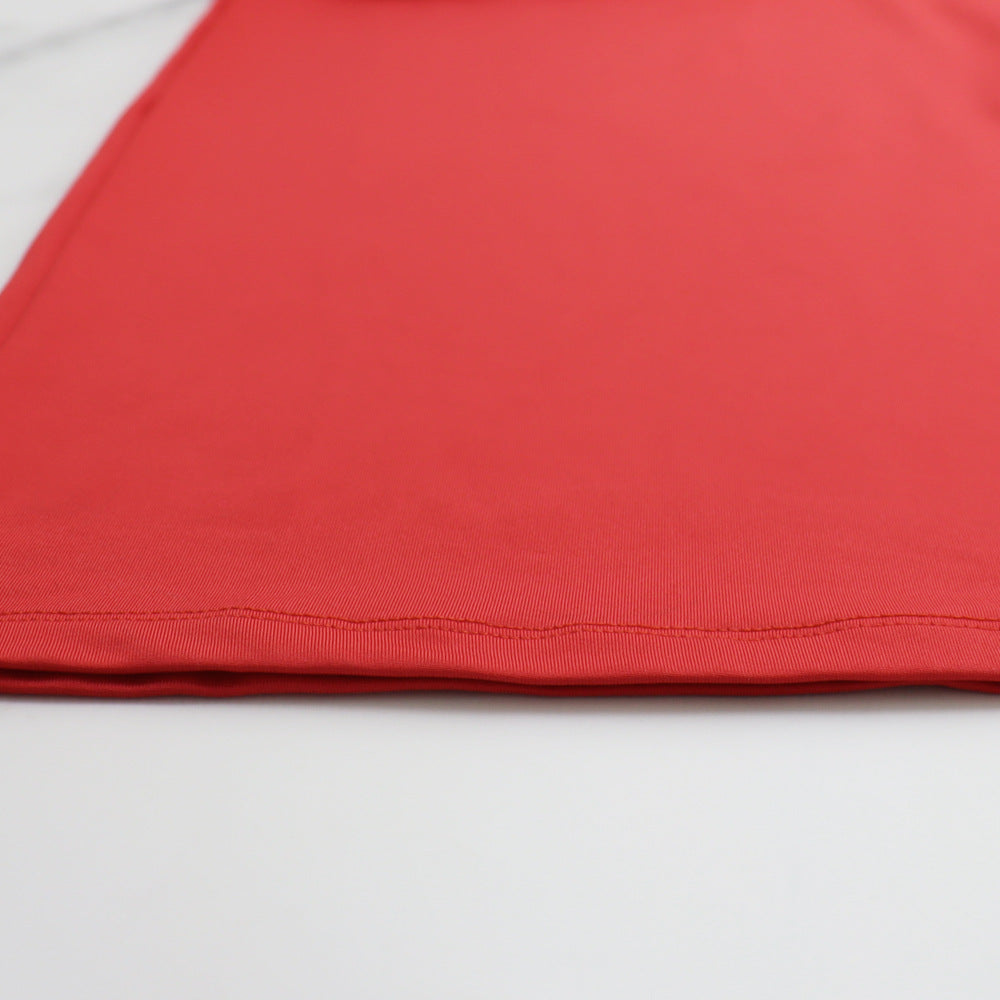 Casual Solid One Shoulder Slim Waist Wide Leg Bell Bottom Women's Jumpsuit 19