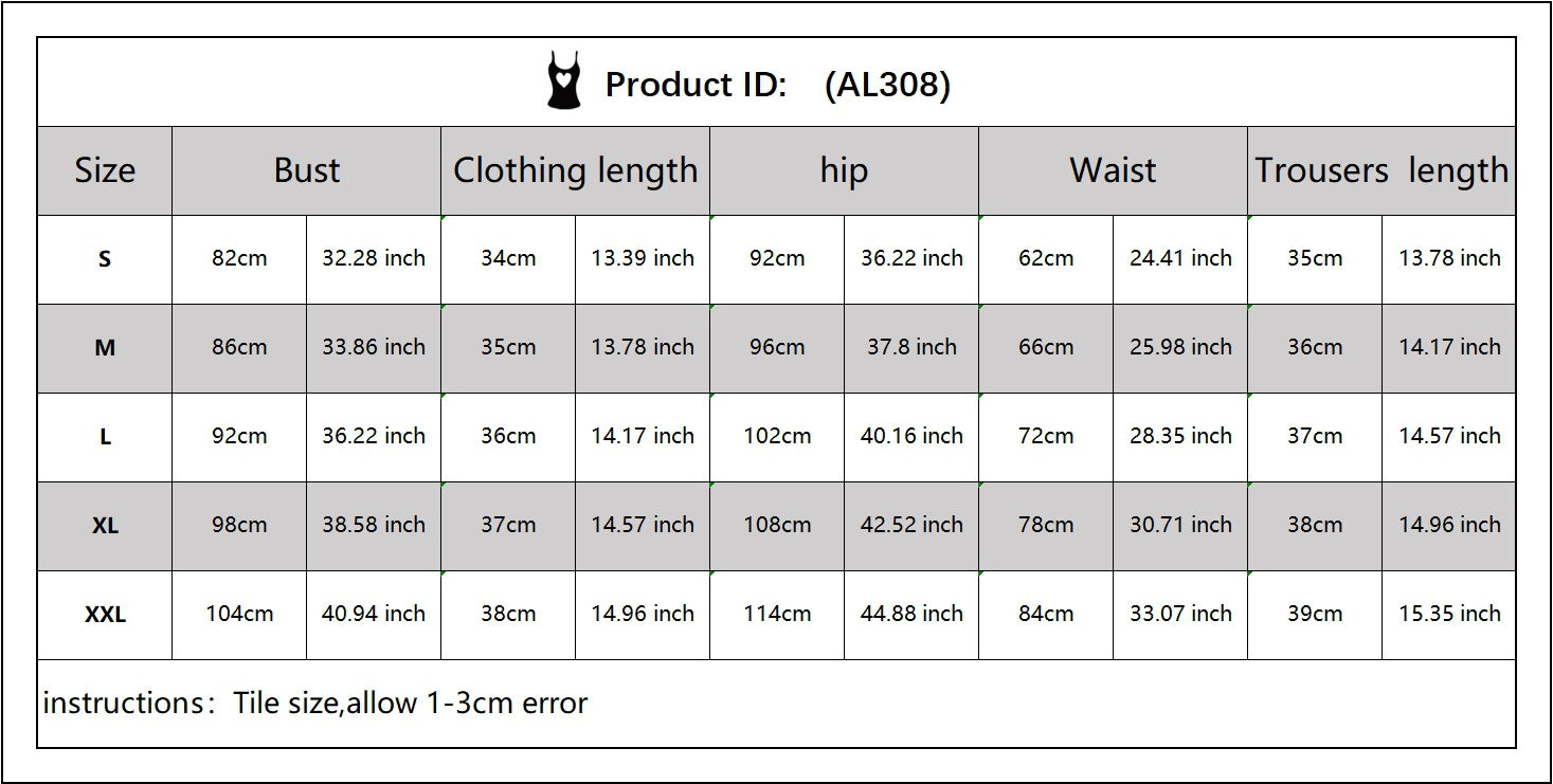 Women summer sports knitting Top and shorts two-piece set 12