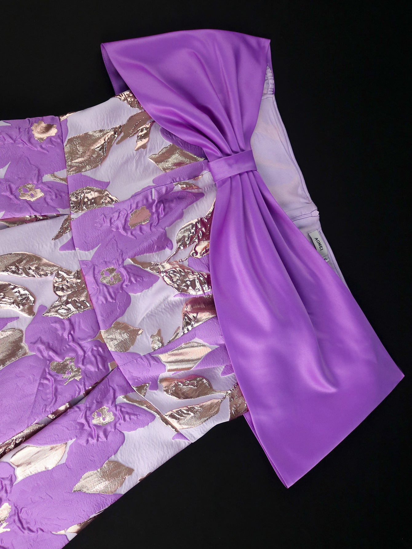 Women Sexy Off Shoulder Jacquard Elegant Formal Party Dresses 9