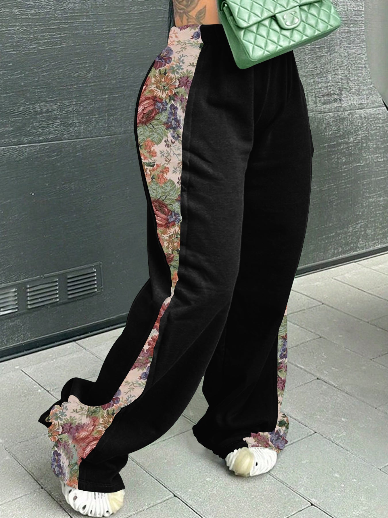 Women's Patchwork Casual Pants 8