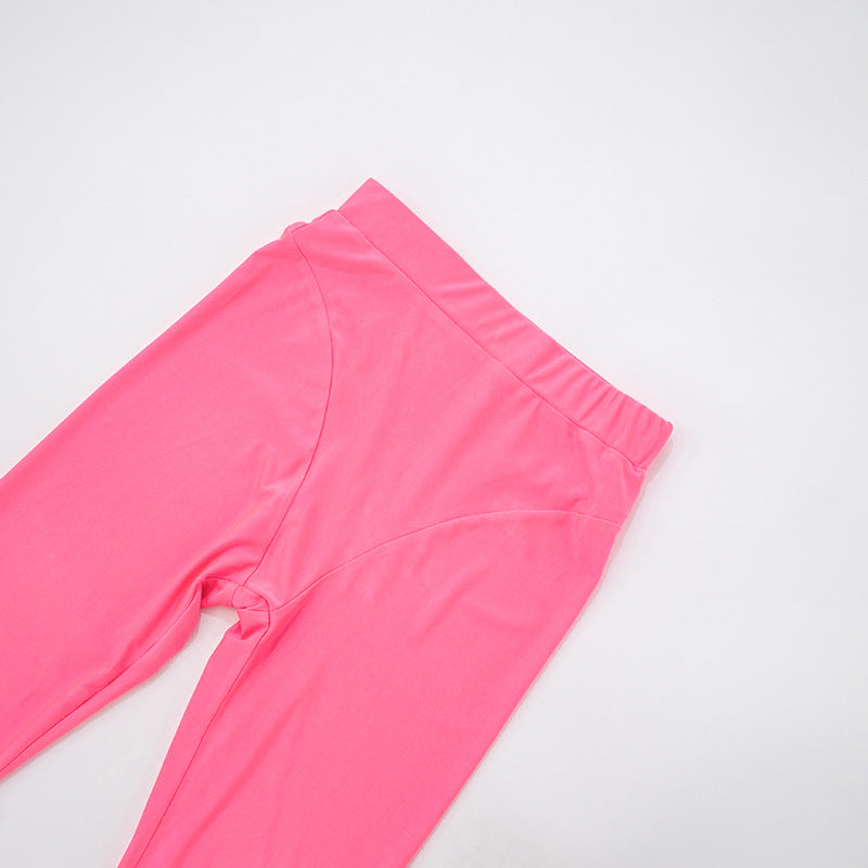 Women Sexy Solid Trousers 15