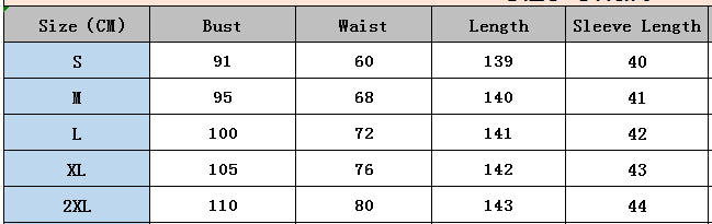 Women Summer U-Neck Printed Long Sleeve Bell Bottom Sleeve Dress 6