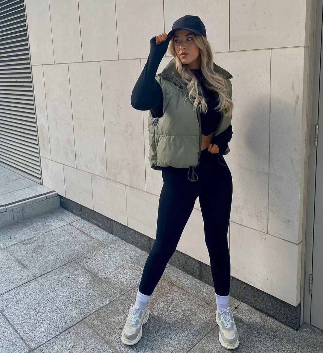 Women Reversible Stand Collar Vest 9