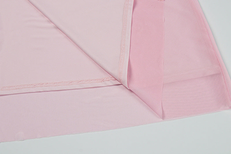 Summer Women's Fashion Chic Sexy Ruffle Strapless Slit Long Dress 19