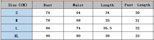 Sexy Slim Fit Vest Shorts Set Fashion Moon Print Two Piece Set 6