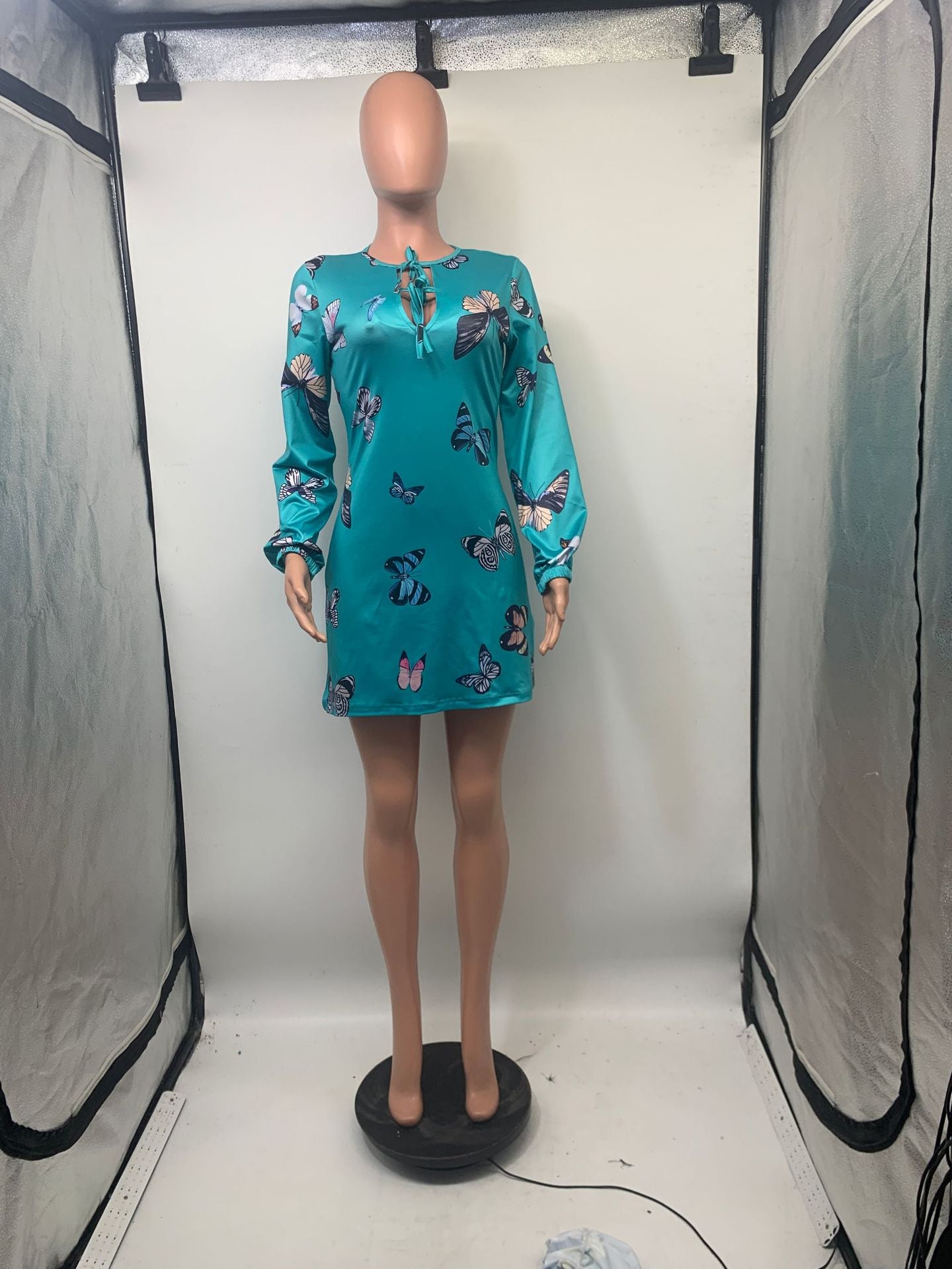 Fashion Print Long Sleeve Casual Dress 6