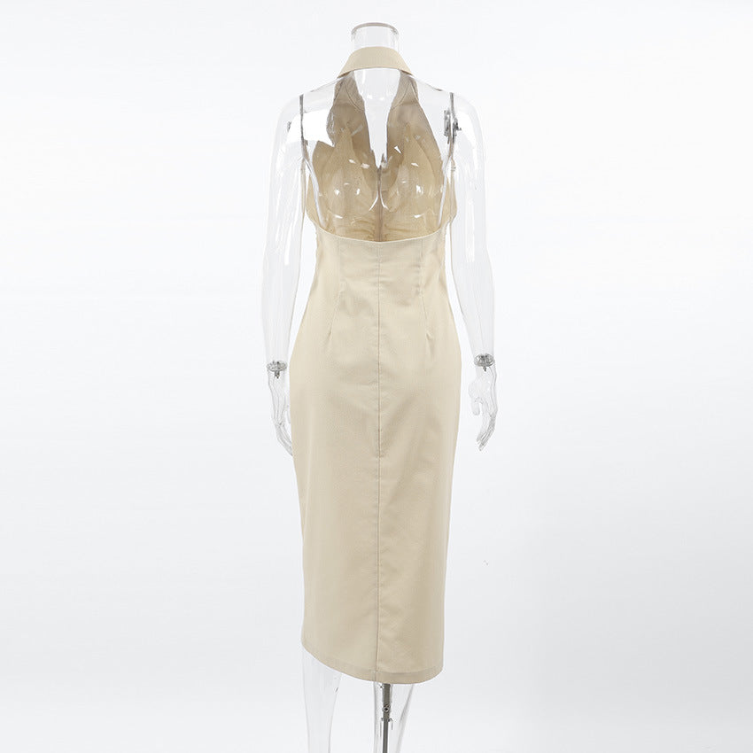 Women French spring and summer dress 8