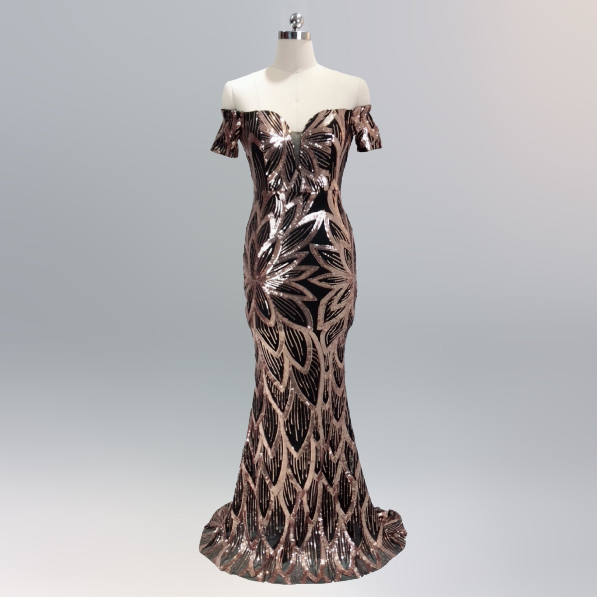 Sequins Sweetheart Mermaid Evening Dress 8