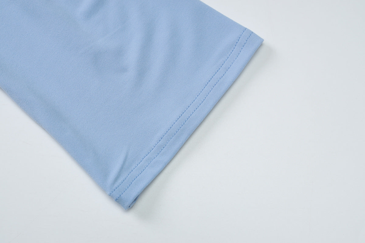 Women Autumn Long Sleeve Cape Strapless Sexy Strapless Top and Bodycon Dress Two-Piece Set 18