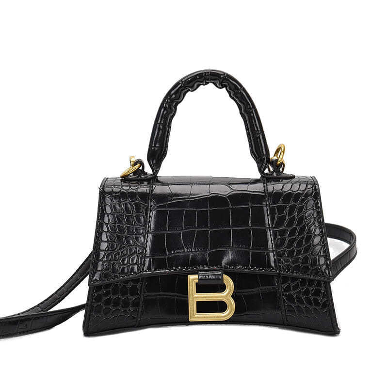 Small bag women's armpit bag one shoulder baguette retro stone texture messenger bag 9