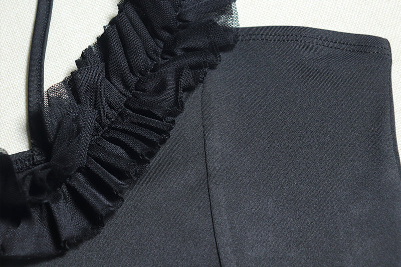 Women Solid Sexy Sleeveless Dress 10